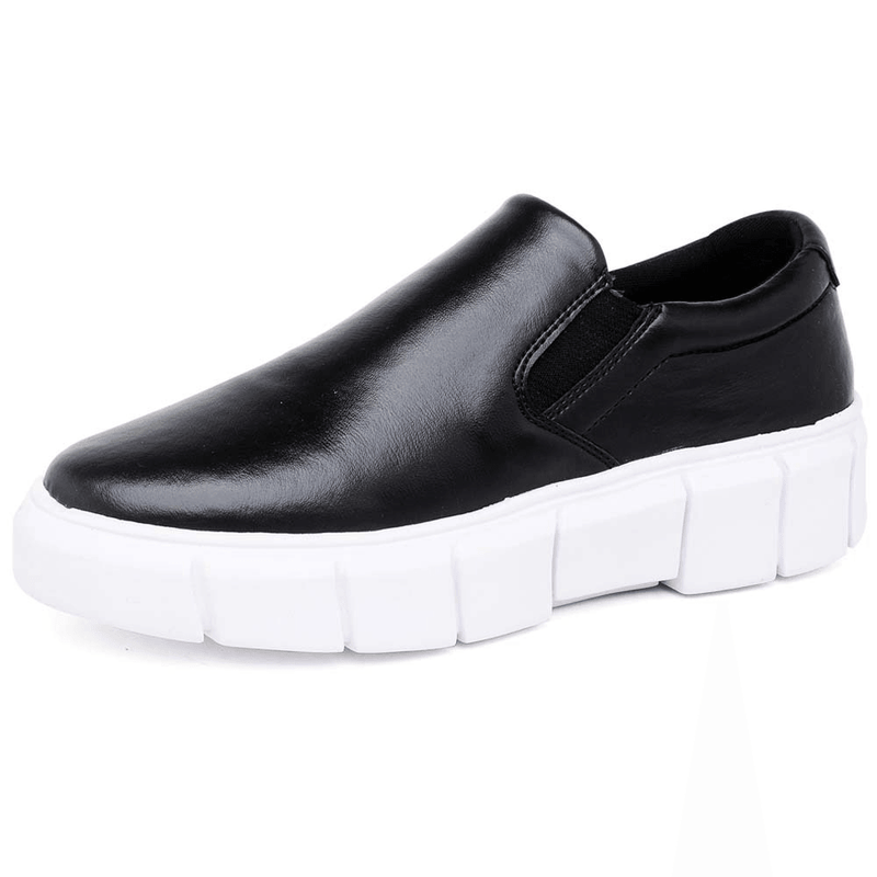 Tênis Slip On para Fascite e Esporão - Preto Copia