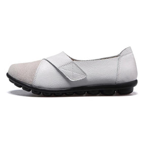 Sapatilha Ortopédica Feminina Loafer Couro - Frete Grátis Loja Rinove