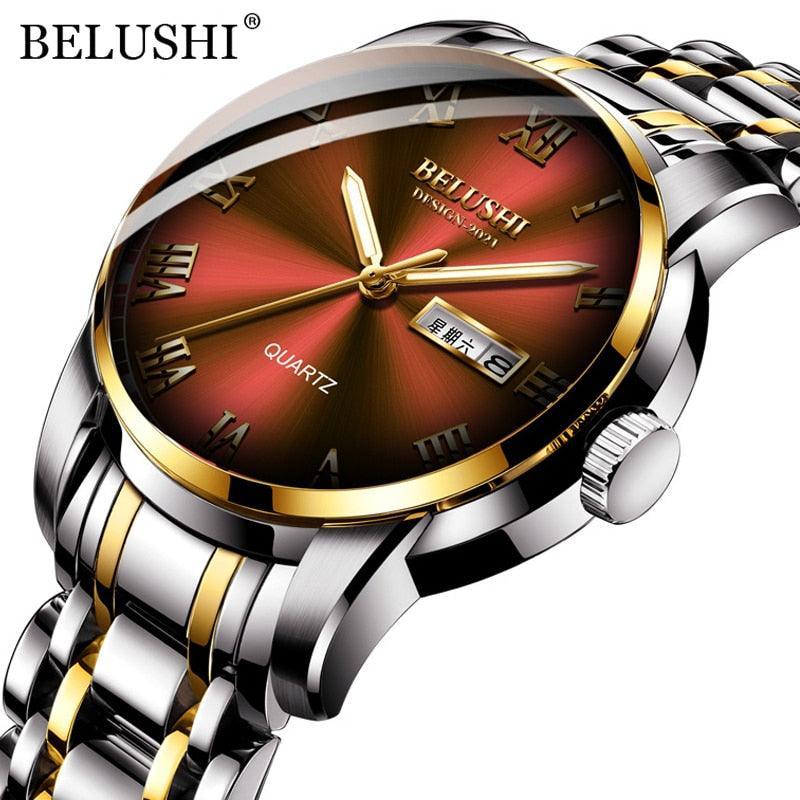 Relógio Masculino BELUSHI Titanium - Super Confortável e Estiloso - Rinove Store