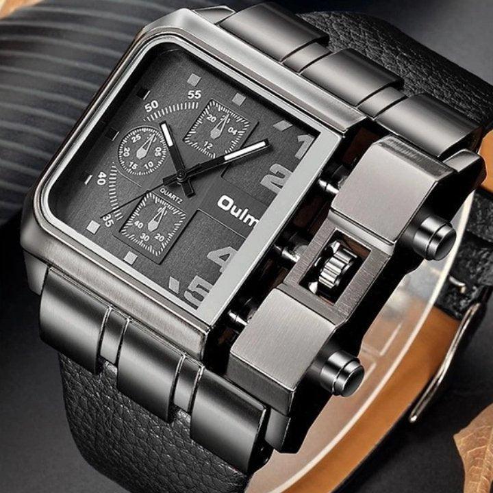 Relógio Oulm Titanium - Sofisticado e elegante - Rinove Store